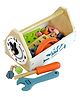 Playbox Pretend Play Toy Wooden Toy Tool Kit (1 Years +) Imagination and Creativity Fix it up Wooden Toy (31 Pcs)