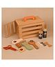 PlayBox Pet Grooming Play Set Wooden Toy | Pretend Play Toddler & Kids Baby Toys
