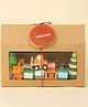 Playbox Township - Wooden Cars and Tree Set,Wooden car Set, Wooden Car Collection,Kids' Car Playset, Imaginative Car and Tree Toys, Toy car Tree