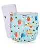 Little Pea Reusable & Washable Freesize Cloth Diapers  Leak-Proof, Pack of 1  Soft as a Nappy.