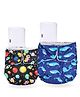 Little Pea Reusable & Washable Freesize Cloth Diapers  Leak-Proof, Pack of 2, Soft as a Nappy.