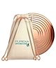 Purexa copper tongue cleaner reduces bad breath & supports digestive health teeth cleaner 100% natural copper Pack of 2