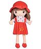 Besties Super Soft Huggable Princess Doll Red - Height 65 cm