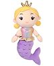 Besties Mermaid Soft Toy For Kids Purple - Height 50 cm