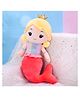Besties Mermaid Soft Toy For Kids Red - Height 50 cm
