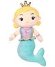 Besties Mermaid Soft Toy For Kids Green - Height 50 cm