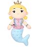 Besties Mermaid Soft Toy For Kids Blue - Height 50 cm