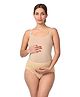 Morph Cotton Solid Incontinence Pregnancy Panty - Skin