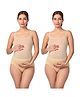 Morph Cotton Pack Of 2 Solid Incontinence Pregnancy Panties - Skin