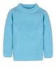 RVK Full Sleeves Solid Skivvy Sweater - Sky Blue