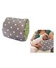 Synlark Nursing Arm Breastfeeding and Bottle Feeding Head Support Pillow - Grey