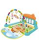 Domenico World Kick & Play Musical Keyboard Piano Baby Play Gym - Multicolour