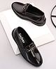 Stefens Metal Applique Detailed Loafers - Brown
