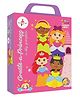 Kalakaram Create-a-Princess DIY Art & Craft Kit  Mess-Free Creative Activity for Kids - Pink