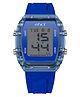 Spiky Solid Digital Sports Watch - Blue