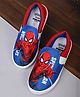 Kidsville Marvel Featuring Spiderman Designed Slip On Shoes - Blue