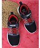 Kidsville Marvel Featuring Spiderman Designed Velcro Closure Shoes - Navy Blue