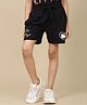 Kidsville Hello Kitty Featuring Character Foil Printed Shorts - Black
