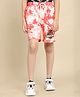 Kidsville Jurassic World Featuring Character Printed Shorts - Red & White