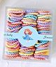 Radhya accessories Set Of 90 Spiral Designed Hair Ties - Multi Colour