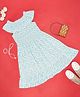 YU by Pantaloons Cotton Sleeveless Floral Printed Smocked Dress - White