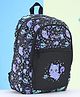 Smiggle Cat Print Backpack Black - Height 16 Inches