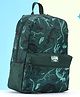 Smiggle Dino Print Backpack Black - Height 16 Inches