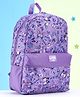 Smiggle Butterfly Print Backpack Purple - Height 16 Inches