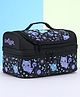 Smiggle Double Deck Lunch Bag with Cat Print - Black