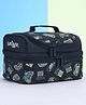 Smiggle Double Deck Lunch Bag with Game Print - Grey
