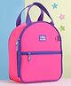 Smiggle Arc Shaped Lunchbox Bag With 5.7 L Capacity - Neon Pink