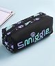 Smiggle Printed  Pencil Pouch - Black