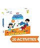 Genius Box Play some Learning Educational Toy  for 5+ Year Age Marvelous Magnet Science Kit STEM DIY Learning 20 Multi Activity kit - Orange