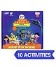 Genius Box Play some Learning Educational Toy  for 5+ Year Age Ultimate Robotics Kit STEM DIY Learning 10 Multi Activity kit - Navy Blue