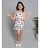 The Magic Wand Sustainable Cotton Sleeveless Floral Printed Dress - Pink