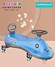 Mothertouch Dolphin Swing Car with LED Wheels & Music - Blue