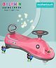 Mothertouch Dolphin Swing Car with LED Wheels & Music - Pink