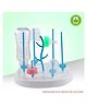 Safe-O-Kid BPA-Free Bottle Drying Rack is a durable, space-saving, and easy-to-clean solution for drying baby items