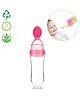 Safe-O-Kid BPA-Free Silicone Squeezy Food Feeder Spoon  Non-Toxic, Soft, Easy-to-Use, Perfect for Introducing Solid Foods to Your Baby, Safe and Durable
