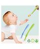 Safe-O-Kid BPA-Free Silicone Spoon/Feeder Set with Box for Fussy Little Eaters  Non-Toxic, Soft, Safe Baby Feeding Set, Includes Convenient Storage Box