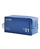 Uninest Cosmetic Organizer Bag - Portable Travel Makeup Pouch for Women, Toiletry Bag for Cosmetics, Brushes & Accessories (Dark Blue)