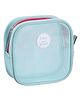 Uninest - Portable Versatile Travel Mesh Cosmetic Bag for Women (Blue)
