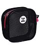 Uninest - Portable Versatile Travel Mesh Cosmetic Bag for Women (Black)