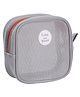 Uninest - Portable Versatile Travel Mesh Cosmetic Bag for Women (Grey)