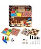 Ankit Toys & Games 5 IN 1 Wooden Board Game Set