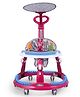 JoyRide Platinum Baby Walker 6-24 Months | Adjustment Walker for Kids Boy and Girl with Integrated RGB Lights, Switchable Food & Musical Toy Tray Activity Walker