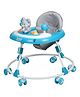 JoyRide Bunny Musical Round Kids Walker with Foldable, Adjustable Cushion Seat | Activity Walker for Baby with Rattle Toy Bar | Walker Baby 6-24 Months Boys Girls