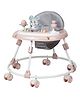JoyRide Bunny Musical Round Kids Walker with Foldable, Adjustable Cushion Seat | Activity Walker for Baby with Rattle Toy Bar | Walker Baby 6-24 Months Boys Girls