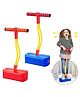 Oskart Pogo jumper toy for kids, fun indoor game, party games, birthday gift, return gift, toys for kids 3 years, baby toys, children's toys, gift for kids (Assorted Color)