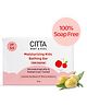 CITTA Moisturizing Kids Bathing Bar For Soft Skin-Soap Free-Olive Oil, Vit E-Allergen Free- Cherry Fragrance-75g